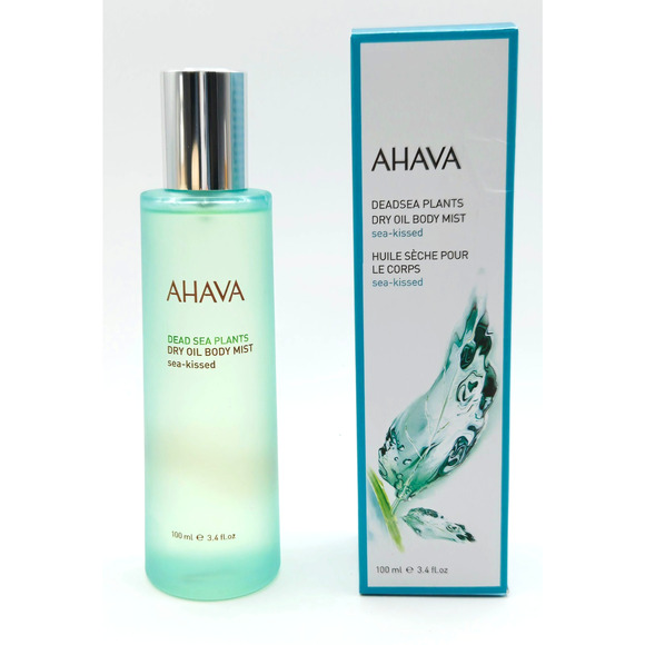 AHAVA Dead Sea Plants Dry Oil Body Mist Sea-Kissed ~ 3.4 Fl Oz ~ New In Box - Picture 1 of 4